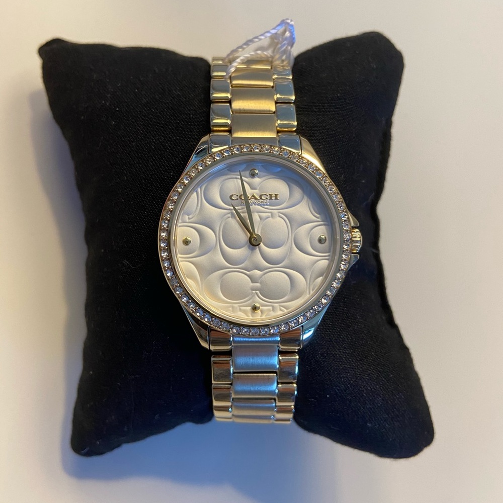 Silver Coach Watch